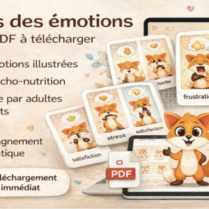 Jeu de cartes des émotions à imprimer (PDF) – outil thérapeutique enfants et adultes