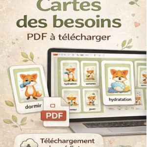 Cartes des besoins à imprimer – PDF éducatif enfants et adultes