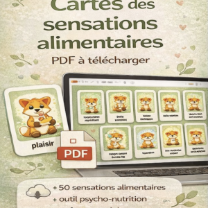 Cartes des sensations alimentaires à imprimer – PDF éducatif